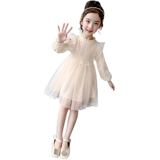 Осеннее демисезонное платье, наряд маленькой принцессы, весенняя юбка на девочку, лонгслив, детская одежда, коллекция 2021, в западном стиле