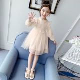 Осеннее демисезонное платье, наряд маленькой принцессы, весенняя юбка на девочку, лонгслив, детская одежда, коллекция 2021, в западном стиле