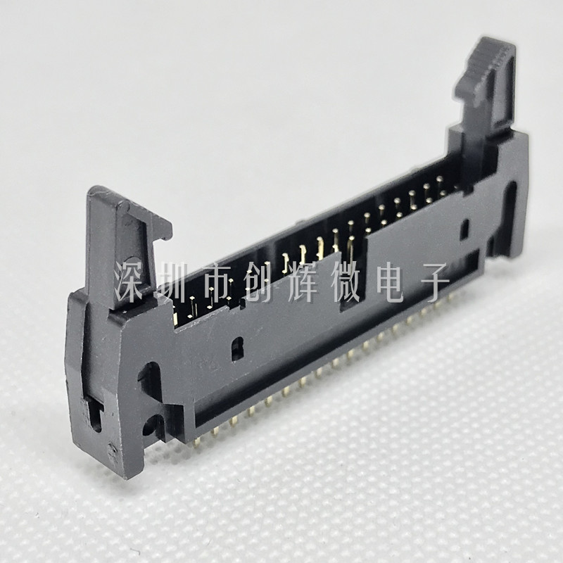 Horn Socket DC2 Horn Seat Spacing 2 54MM DC2-34P Straight Foot 180 Degrees Horn Socket Long Ear