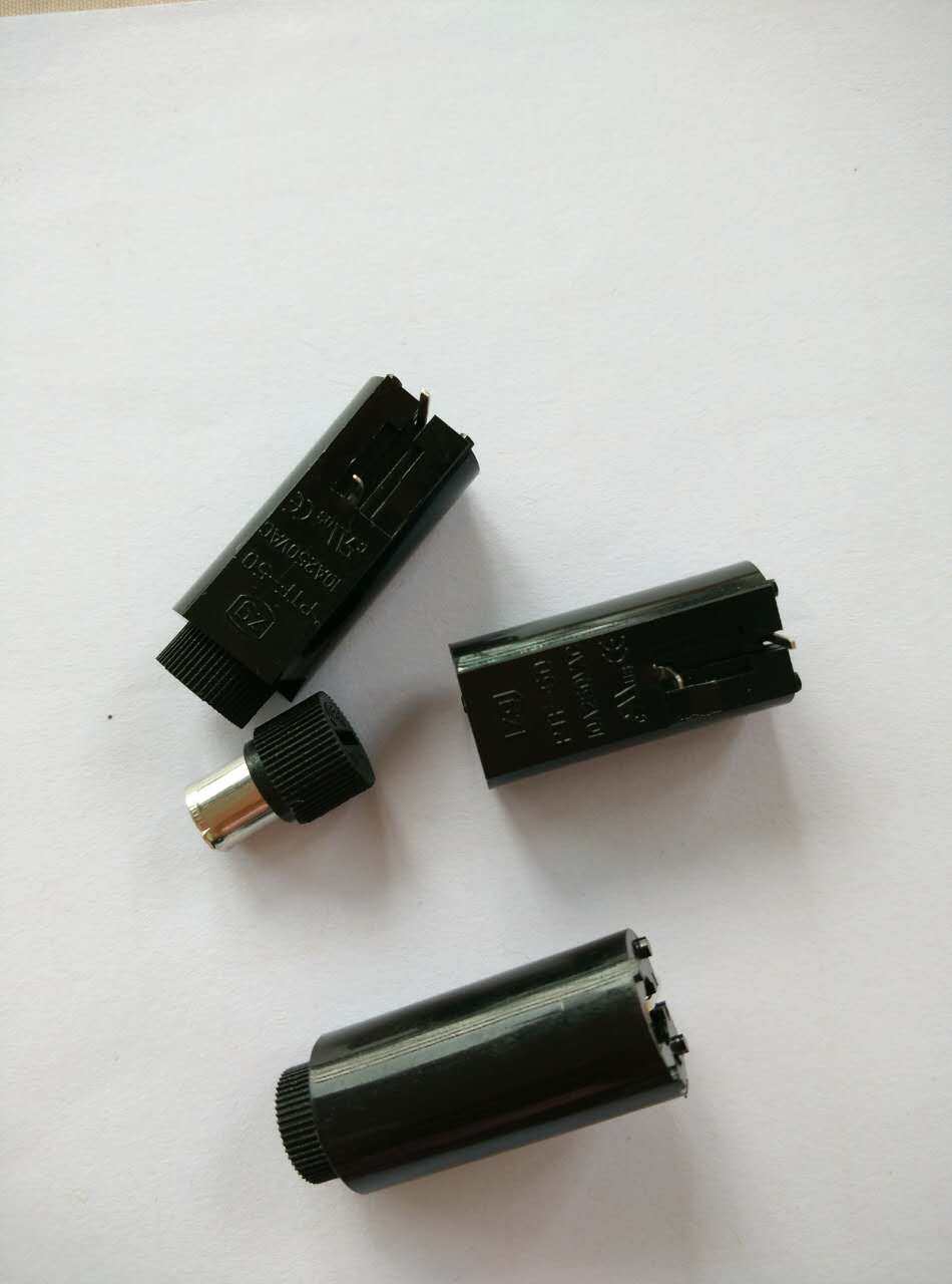 PTF-50 PCB Horizontal Fuse Holder Male BF017 PTF50 5*20MM Fuse Box