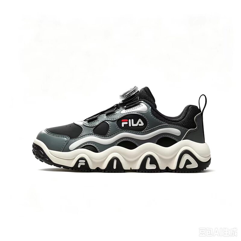 Fila Children's Shoes 2026 Winter New Model Jagger3 Sports Basketball Shoes for Boys and Girls K55B641201