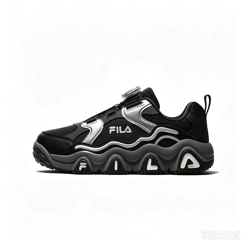 Fila Children's Shoes 2026 Winter New Model Jagger3 Sports Basketball Shoes for Boys and Girls K55B641201