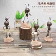 Sáng tạo phòng ngủ dễ thương văn phòng đồ trang trí nhỏ dễ thương rèn sắt trang trí nhà cá tính