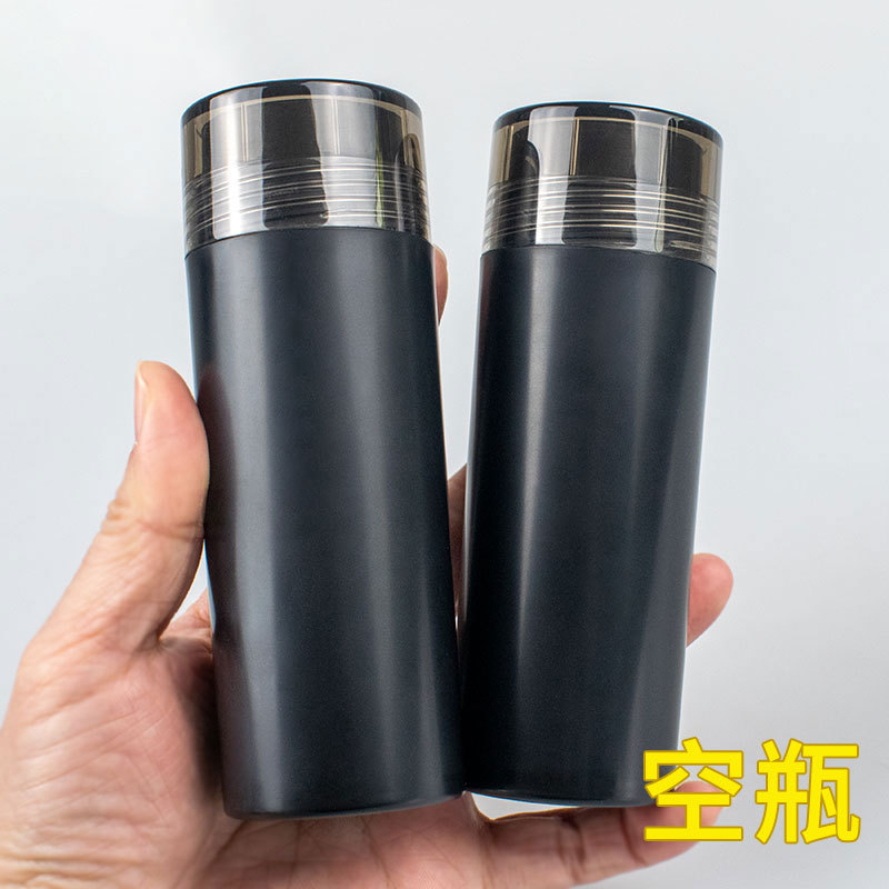 10-27.5g Hair Fiber Powder Bottle Empty Bottle with Hole Inner Plug Powder Bottle Fluffy Powder Loose Pink Powder Bottle