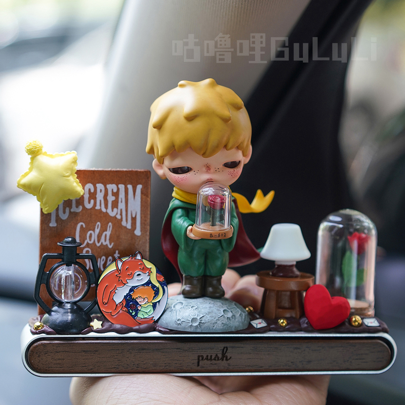 Bubble Mart Little Prince Temporary Parking Sign Number Plate High-End Car Decoration Car Ornament Gift for Boys Bubble Mart Little Prince Temporary Parking Sign Number Plate High-End Car Decoration Car Ornament Gift for Boys