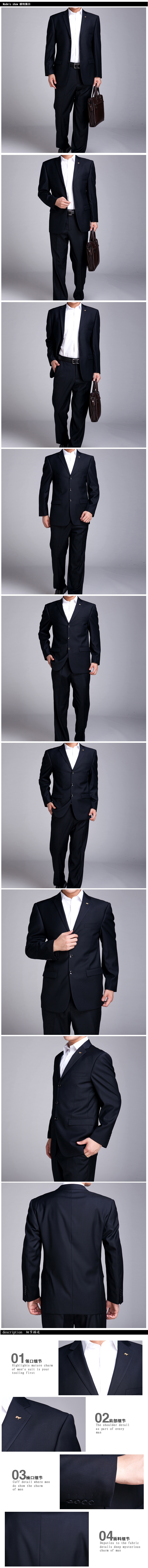 Costume homme en polyester pour automne - Ref 1570522 Image 8
