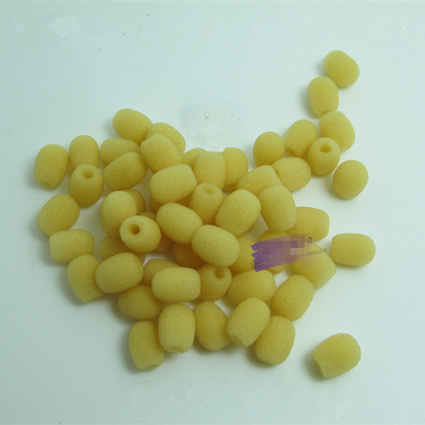 Invisible microphone sponge Ultra-small microphone cotton Small microphone cotton Head-mounted microphone cover Small bee sponge cover PA sponge cover