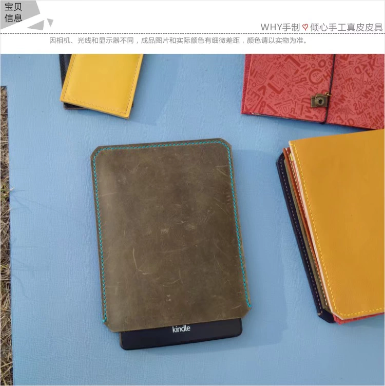 Vận chuyển bảo vệ tay áo kindle eBook da bò handmade dòng da paperwhite3 tay - Phụ kiện sách điện tử ốp lưng ipad gen 8