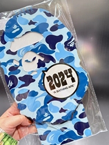 (In stock) BAPE 2024 2023 New Year ape head camouflage desk calendar calendar with bonus stickers