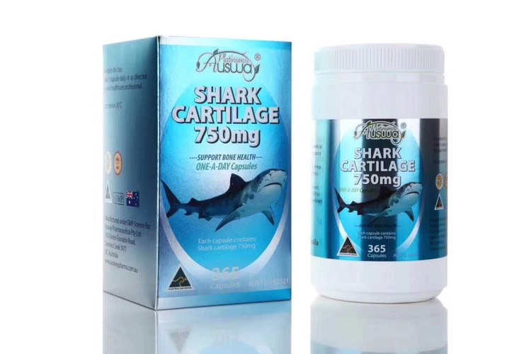 Spot Australian original Ausway shark cartilage powder capsule 750mg * 365 articular cartilage healthy