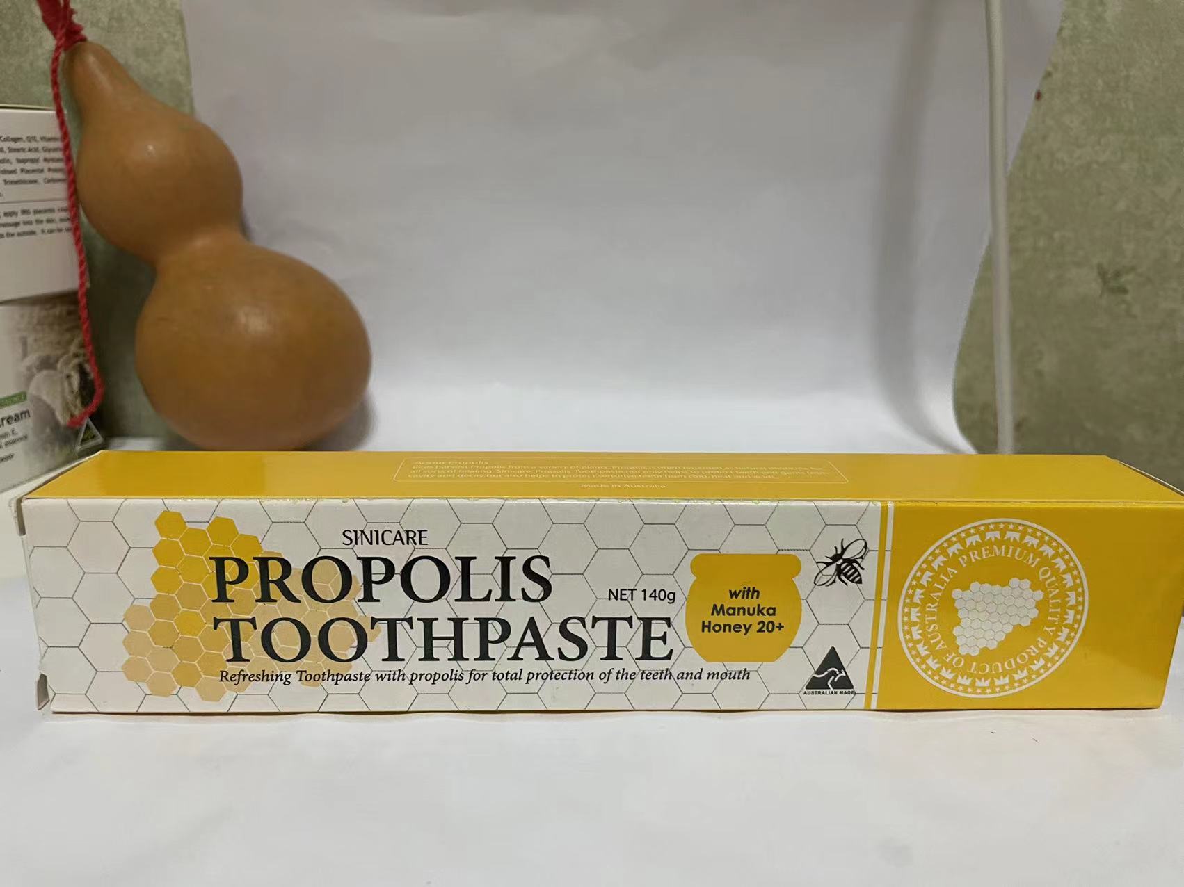 (Linperiod special price) Australian original dress SINICARE McLuka propolis toothpaste 140g spot
