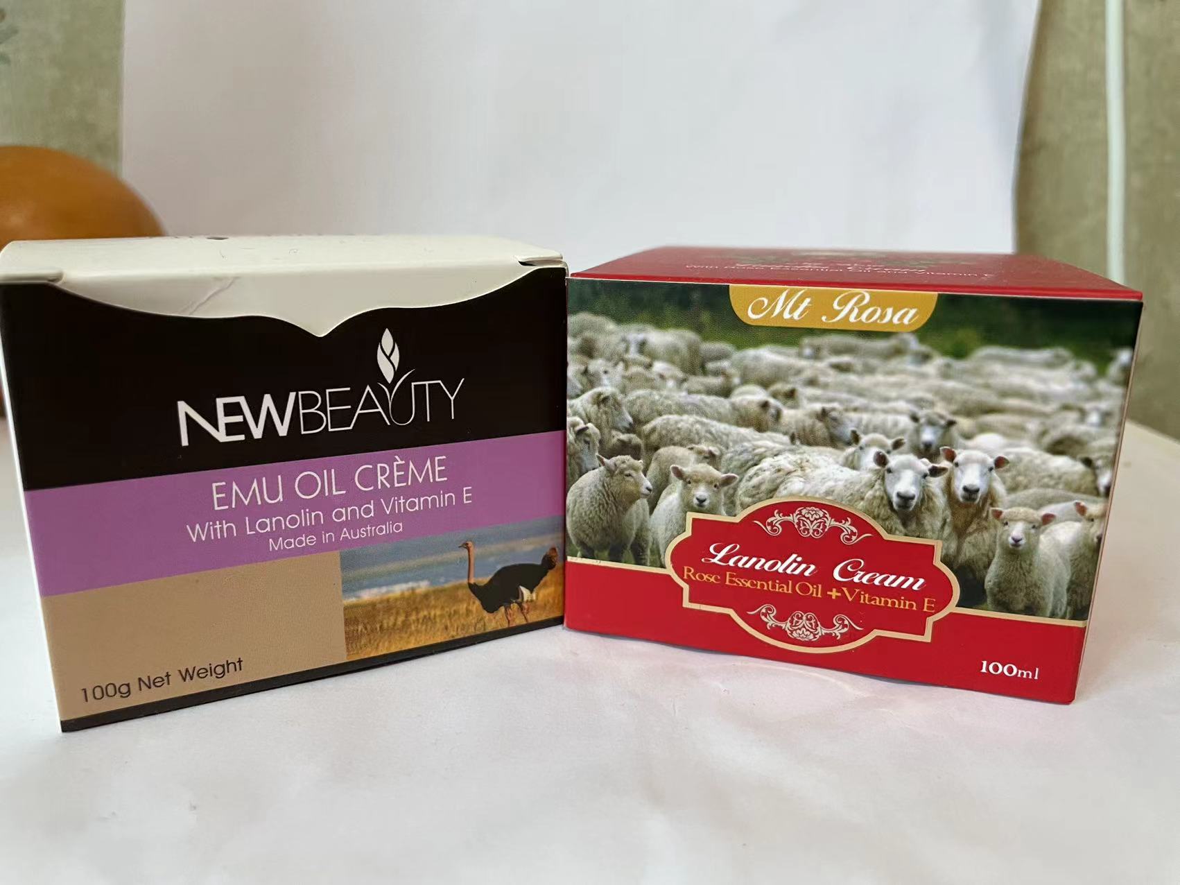 (Shortage) Australian original Loaded High Moisturizing Pale emu oil and sheep oil face cream mix 200ml