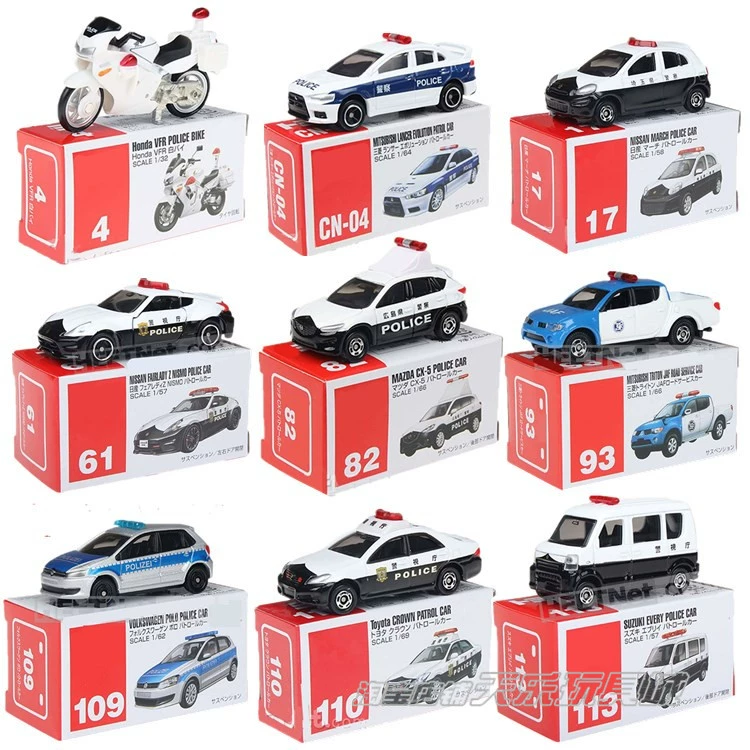 TOMY Mái vòm thẻ tomica hợp kim xe mô hình xe cảnh sát cứu thương xe tải bé trai đồ chơi trẻ em - Chế độ tĩnh bán mô hình tĩnh