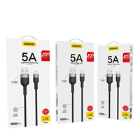 L3S-5A Плетеный кабель для зарядки флэш-памяти, черный порт Android