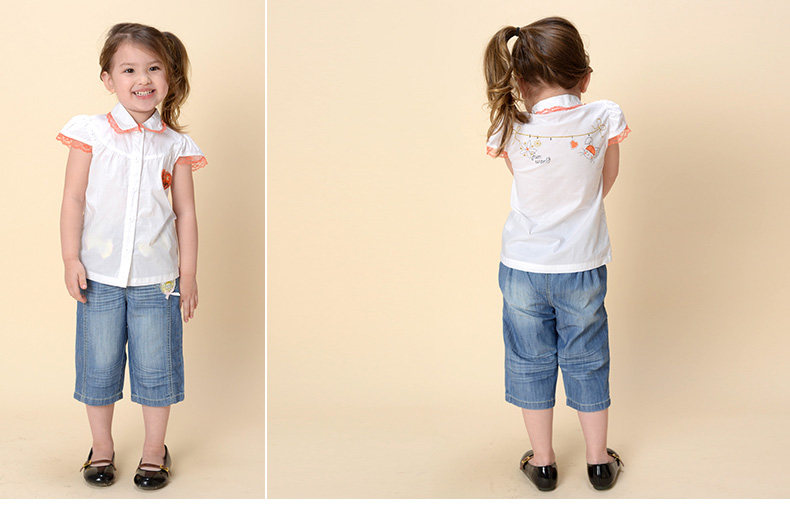 Chemise fille FUN WORLD à manche courte - Ref 2086415 Image 16