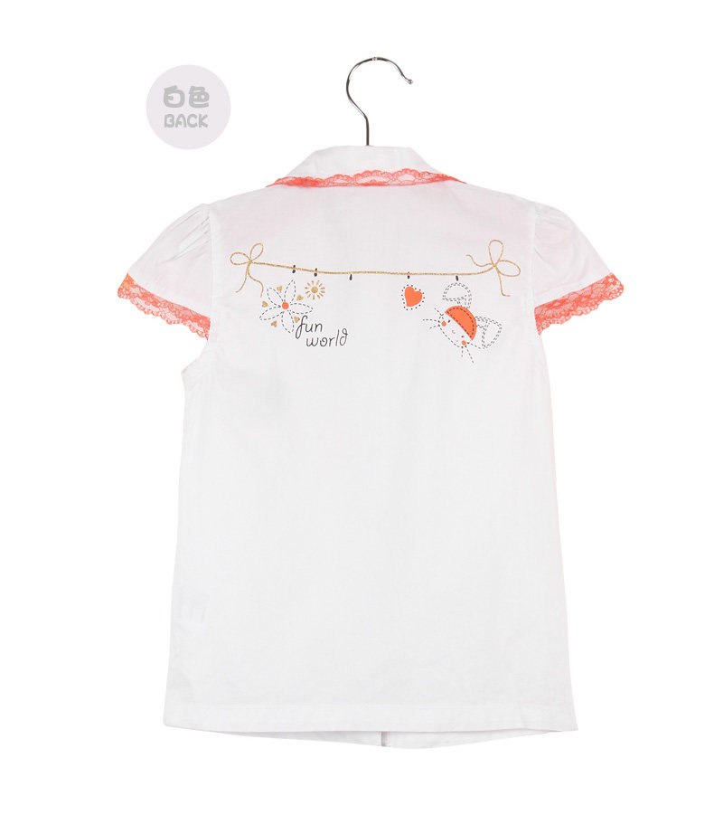 Chemise fille FUN WORLD à manche courte - Ref 2086415 Image 18