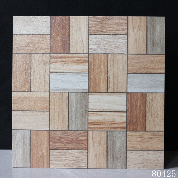 Features Imitation wood tile 400x400 Living room floor tile Bedroom floor tile Rustic antique brick Balcony outdoor brick