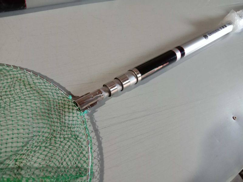 4 m 4 m 45 EPOXY FIBER TELESCOPIC SCOOP NET (7007)