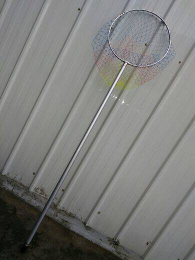 Assembly simple 2 - section 2 m2 fishing net point fishing aid net