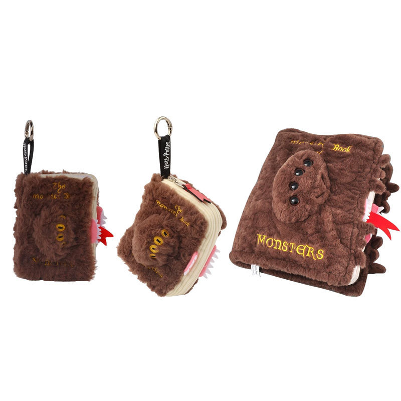 Authentic Harry Potter Monster Book Plush Doll Pendant Coin Purse Earphone Case Pillow Cartoon Quirky Toy Gift Authentic Harry Potter Monster Book Plush Doll Pendant Coin Purse Earphone Case Pillow Cartoon Quirky Toy Gift