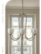 Dige French-Style Creative Shell Chandelier Living Room Main Light High-End Wrought Iron Mid-Century Style Dining Room Chandelier Bedroom Lighting Fixtures