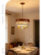 Medieval Style Creative Colorful Crystal Fabric Chandelier Bedroom Dining Room Lamp Nanyang Style Retro Bohemian Chandelier