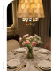 Creative Shell-Shaped Colorful Crystal Chandelier, All-Copper French-Style Dining Room Chandelier, Bedroom Bedside Chandelier, Vintage Bar Counter Lighting