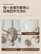 Ring Star Bauhaus Glass Chandelier Minimalist Light Luxury Glass Ball High-End Living Room Chandelier Eye-Protection Main Light Fixture