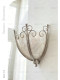 French-Style Shell Wall Lamp, Iron Art, Light Luxury, Living Room, Bedroom, Dining Room Wall Lamp, Vintage Style, High-End Bedroom Room Lighting