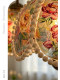 Dige French-Style Retro Painted Rose Pearl Chandelier Bedroom Dining Room Chandelier Creative Floral Designer Lighting Fixtures
