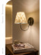 French-Style Creative Shell Wall Lamp for Bedroom Bedside, Atmospheric Wall Lamp, Light Luxury and Elegant Cream-Style Living Room Entrance Lighting