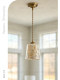 French Retro Creative Shell Chandelier Bedroom Bedside Chandelier Bar Entrance Hallway Light Light Luxury High-End Lighting Fixtures