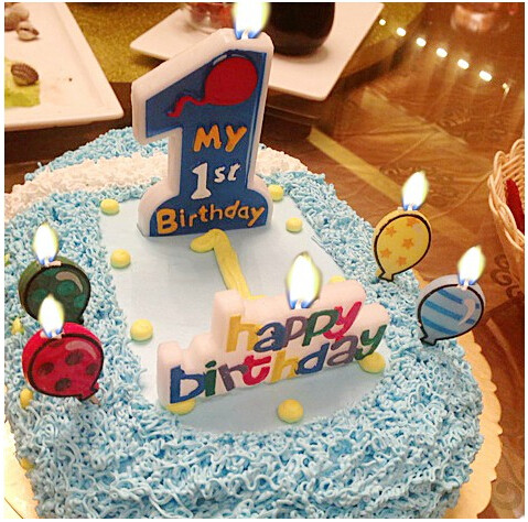Birthday Party Supplies 1st Birthday Large Candles 1st Birthday Celebration Birthday Party Birthday Number Candles