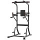 Snd Single Bar Indoor Pull-Up Bar for Adults, Single and Double Bar Stand, Floor-Mounted Hanging Bar, Home Fitness Equipment