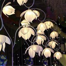 2016 new wedding props new products Lolla Orchid Road introduction stage layout Welcome area layout scene layout