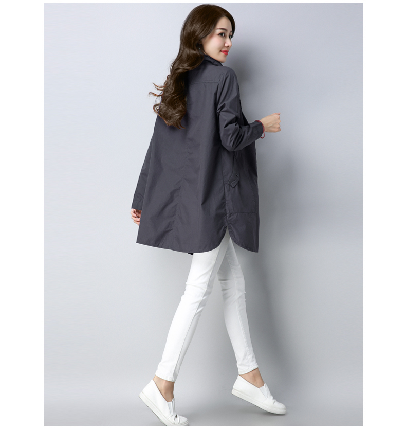 Trench pour femme EUNMSI    en Polyester - Ref 3226777 Image 25