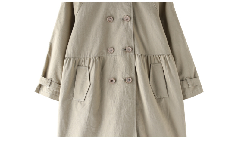 Trench pour femme EUNMSI    en Coton - Ref 3228216 Image 39