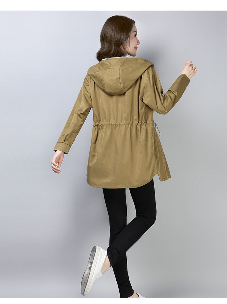 Trench pour femme EUNMSI    en Coton - Ref 3228367 Image 17