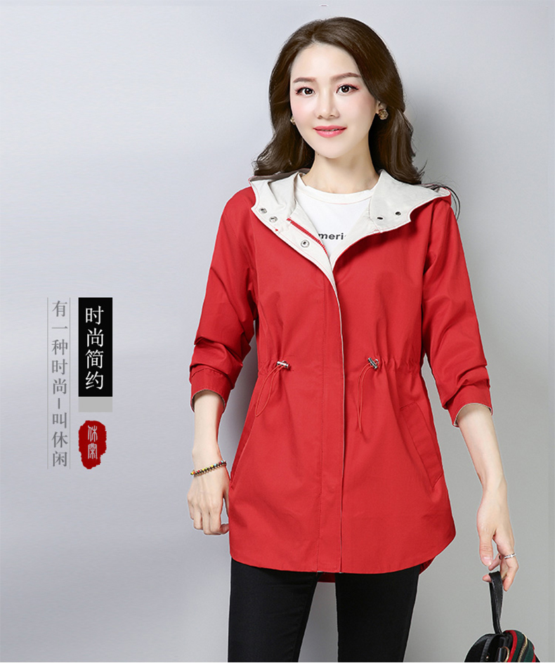 Trench pour femme EUNMSI    en Coton - Ref 3228367 Image 7