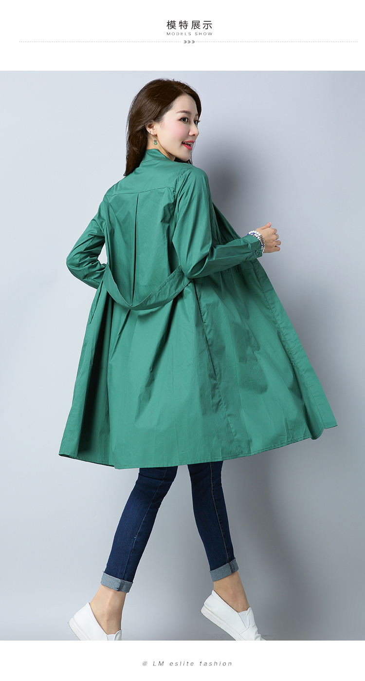 Trench pour femme EUNMSI    en Coton en Coton - Ref 3225761 Image 13