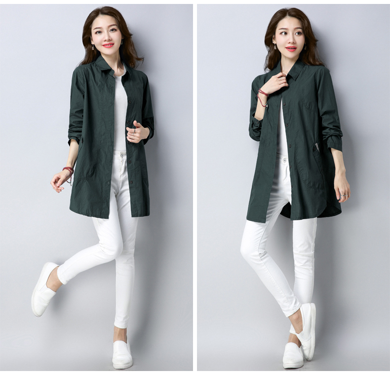 Trench pour femme EUNMSI    en Coton en Coton - Ref 3226461 Image 29