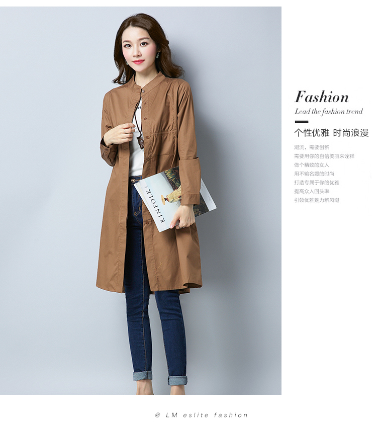 Trench pour femme EUNMSI    en Coton en Coton - Ref 3225761 Image 18
