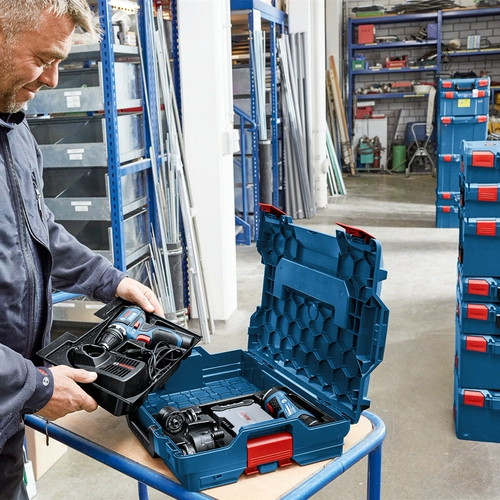 博世 Bosch Original L-Boxx Pile Mobedded Toolbox 102/136/238/374 Мобильная базовая корзина