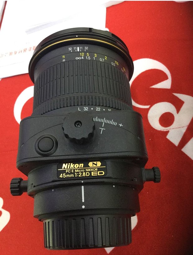 Máy ảnh DSLR Full-Frame Nikon / Nikon PC-E 45mm f / 2.8D ED