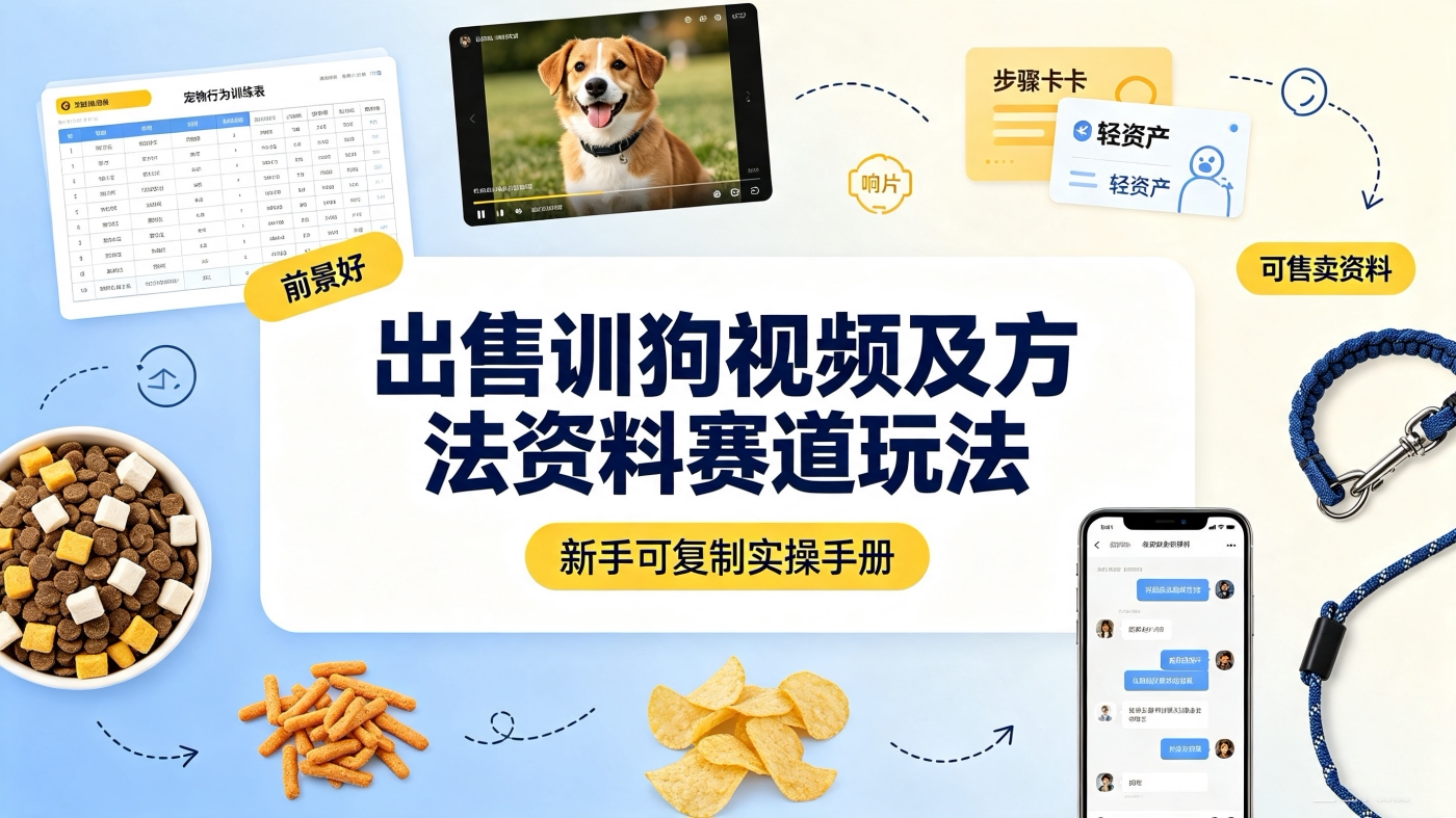 M6581452出售训狗视频及方法资料赛道玩法实操手册教程-简创库网