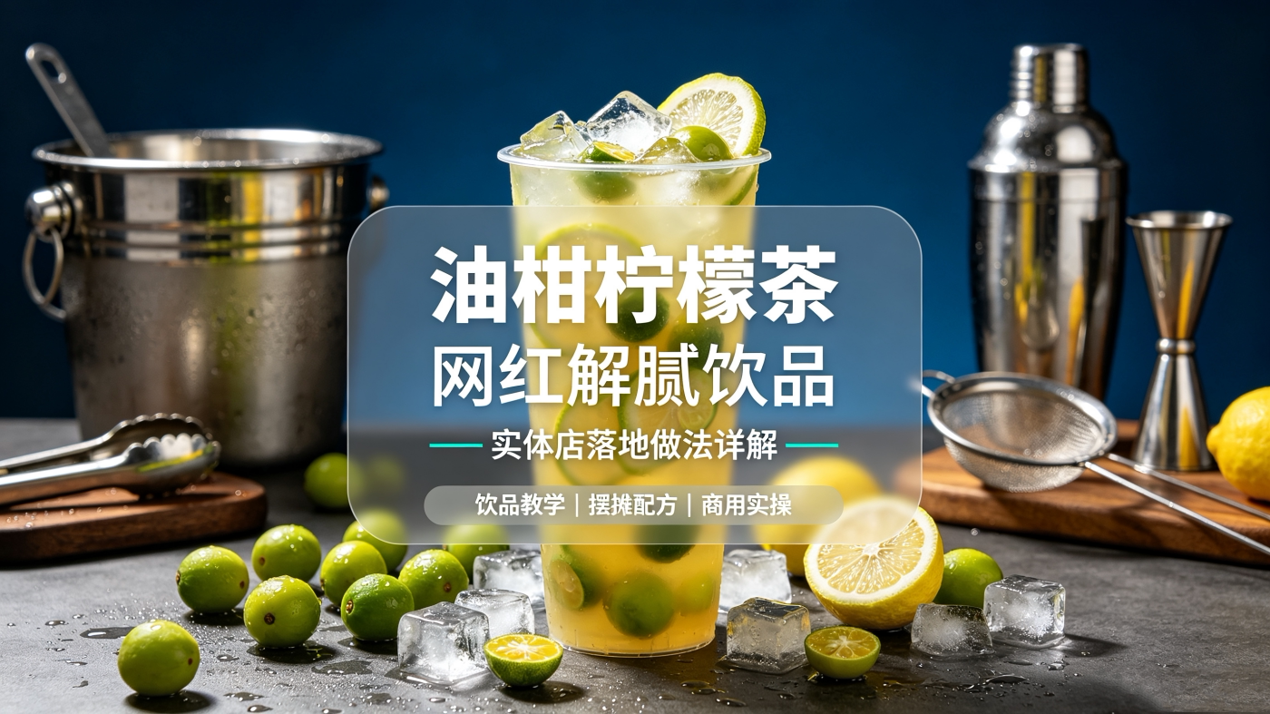 L85959油柑柠檬茶|网红解腻饮品 实体店落地做法详解-简创库网
