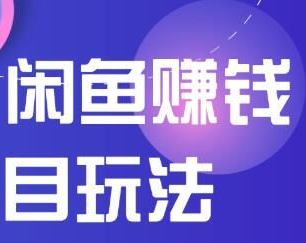 闲鱼赚钱项目新玩法，三大体系详细解析让你轻松日赚百元-智多资源网