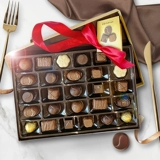 Американский импортный император Godiva Император Брахма шоколад золото 27 Темные квалифицированные навыки Qiaoning Подарочная коробка подарок на День святого Валентина подарок