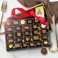 Американский импортный император Godiva Император Брахма шоколад золото 27 Темные квалифицированные навыки Qiaoning Подарочная коробка подарок на День святого Валентина подарок