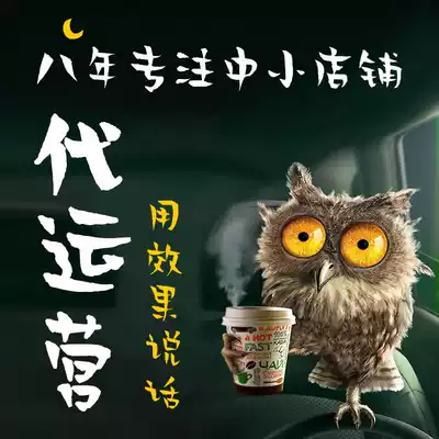 Taobao agency Yuntmall store whole store operation and custody direct car drill Exhibition Promotion Optimization Online store custody service